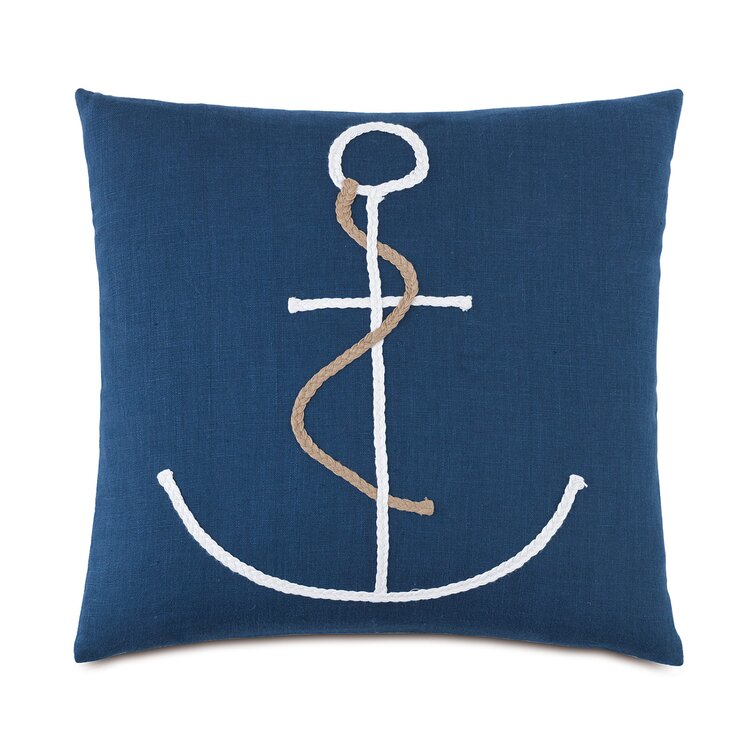 Nautical lumbar hot sale pillow